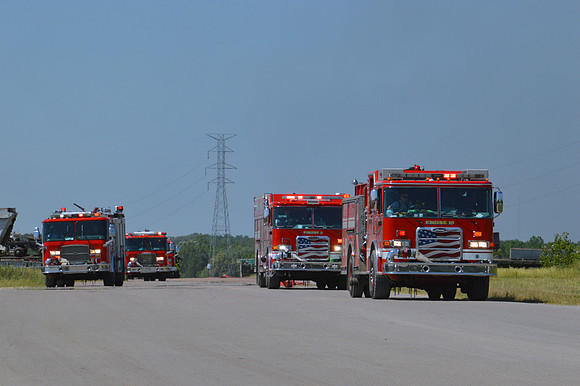 engines preparing to layout